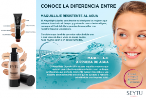 Catálogo para comprar on-line Base maquillaje resistente agua extracto – Los 20 preferidos