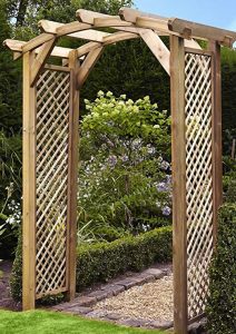 La mejor selección de arcos de madera para jardin para comprar por Internet