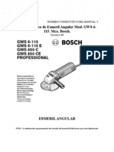 Recopilación de amoladora bosch gws 6-115 para comprar Online – Los Treinta más vendidos