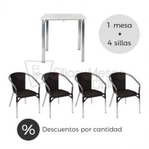 Catálogo de mesas y sillas de terraza para hosteleria para comprar online – Los preferidos