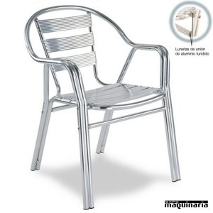 sillas de aluminio para terraza de bar disponibles para comprar online