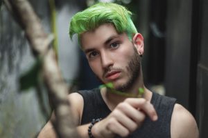 Listado de pelo verde hombre para comprar Online