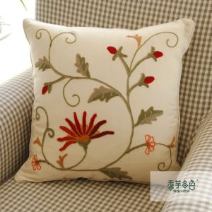 Opiniones y reviews de Jardin flores bordado almohada decorativa para comprar